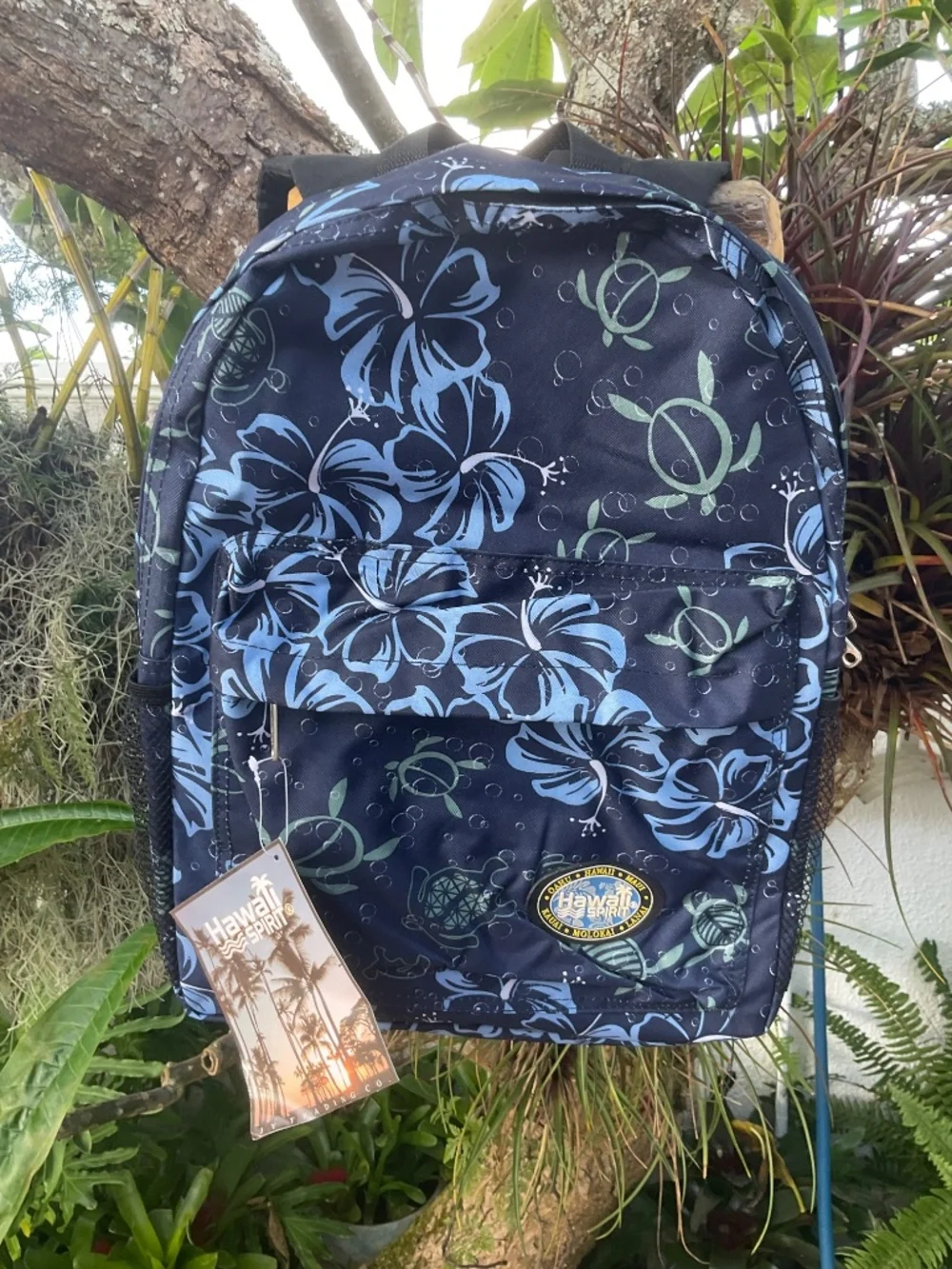 NWT Hawaii Spirit Men’s/Women’s Blue Large Backpack